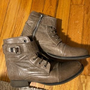 Steve Madden leather booties
